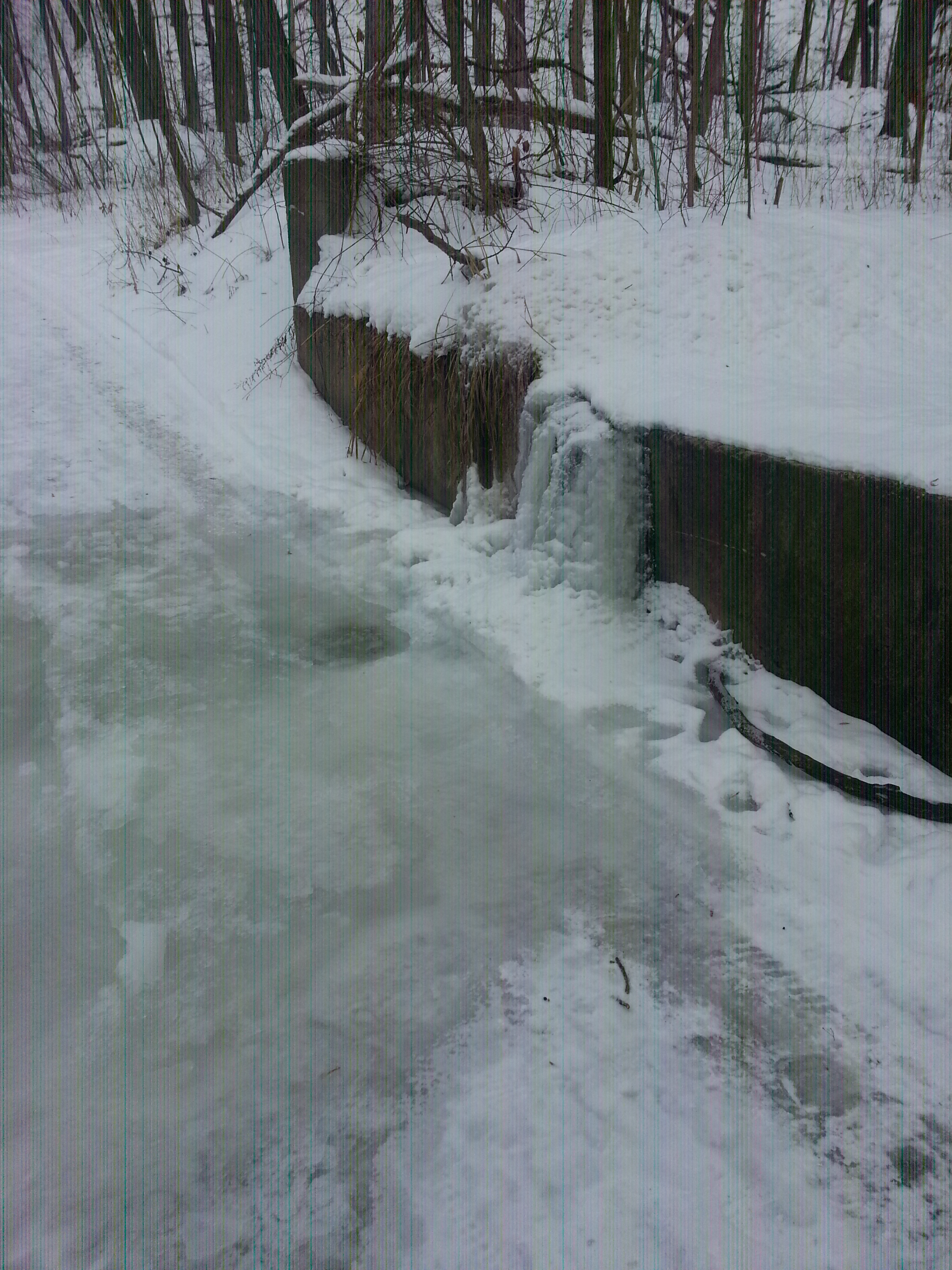 Creek overflow